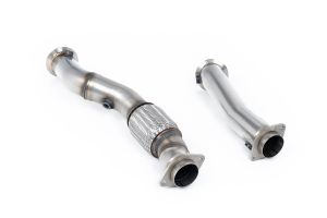  Decat Downpipes (Requires Stage 2 ECU Remap) - Fits to OE or Milltek 102mm Mid Pipes