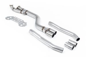  OPF/GPF Bypass Single Pipe 102mm - Non Resonated to OE Axle Back Only - Requires Stage 2 ECU Remap or OPF/GPF Bypass Module (Available from www.leib-engineering.de)