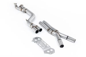  OPF/GPF Bypass Single Pipe 102mm - X Pipe to OE Axle Back Only - Requires Stage 2 ECU Remap or OPF/GPF Bypass Module (Available from www.leib-engineering.de)