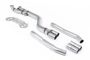  OPF/GPF Bypass Single Pipe 102mm - Non Resonated to Milltek Axle Back Only - Requires Stage 2 ECU Remap or OPF/GPF Bypass Module (Available from www.leib-engineering.de)