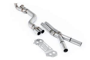  Single Pipe 102mm - Non Resonated to Milltek Axle Back Only