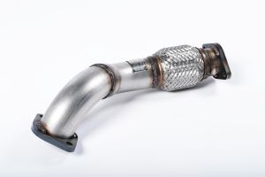  For use with the standard Ford OE manifold‚ removes the restrictive over axle pipe