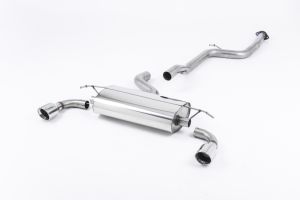  Non-resonated (louder) with 100mm Jet Polished Trims