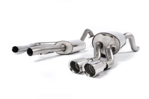  Resonated (quieter). Polished Tips. Requires Fiesta Zetec S rear valance (part number 1833264) available from your local Ford dealer