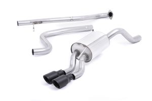  Non-resonated (louder). Cerakote Black Tips. Requires Fiesta Zetec S rear valance (part number 1833264) available from your local Ford dealer