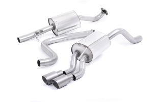  Resonated (quieter). Titanium Tips. Requires Fiesta Zetec S rear valance (part number 1833264) available from your local Ford dealer