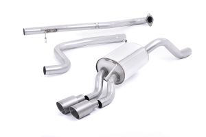  Non-resonated (louder). Titanium Tips. Requires Fiesta Zetec S rear valance (part number 1833264) available from your local Ford dealer