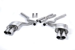  Non Res (Louder) with Quad Polished GT-90 Tips - Requires Roush Rear Valance