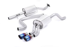  Resonated (quieter). Burnt Titanium Tips. Requires Fiesta Zetec S rear valance (part number 1833264) available from your local Ford dealer