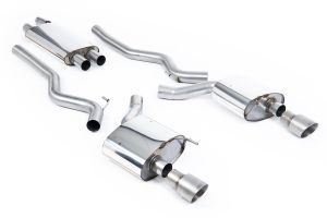  Dual Outlet Resonated with GT-100 Titanium Trims (EC Approved)