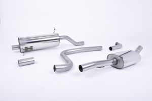  Cat Back with GT-90 Burnt Titanium Trim - EC Approved