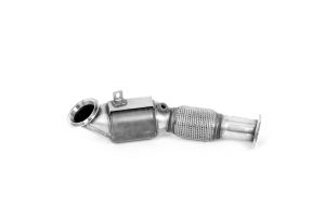  80mm Downpipe with 200CPSI High Flow Sports Cat - Fits to Milltek Sport GPF Delete Only - Requires Stage 2 ECU Remap