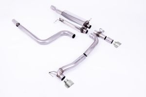  GPF Back Maxton Designs Dual Outlet Titanium GT-100 Trims - EC Approved