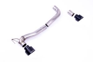 Maxton Designs Dual Outlet Upgrade Kit only for Existing Milltek Sport GPF Back Systems with GT-100 Black Trims
