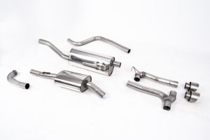  Dual Outlet Systems (Requires Maxton Diffuser) Resonated with Brushed Titanium GT-100 Trims - ECE Approved