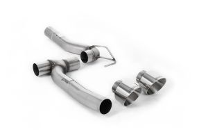  Upgrade Kits for Existing Milltek Cat Back Systems with Polished GT-100 Trims - Requires Maxton Diffuser