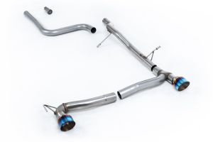  GPF/OPF Back Non-Resonated (Louder) with Burnt/Blue Titanium GT-100 Trims - Requires Maxton Diffuser