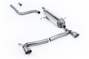  GPF/OPF Back Resonated with Brushed Titanium GT-100 Trims - Requires Maxton Diffuser - ECE Approved System