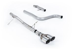  GPF/OPF Back Non-Resonated (Louder) with ST Style with Twin GT-90 Polished Trims (Required ST Rear Valance)