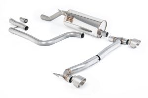  GPF/OPF Back Resonated with Brushed Titanium GT-100 Trims - Requires Maxton Diffuser - ECE Approved
