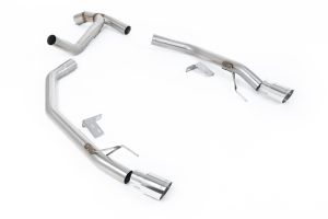  Twin Outlet (Ranger Raptor Style) with GT-90 Polished Tips