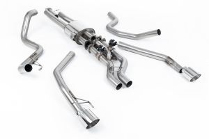  Valved Cat Back with GT-115 Polished Tips