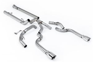  Dual Outlet (Non Tremor Models) - Non-Resonated (Louder) with 2 x GT-100 Polished Tips