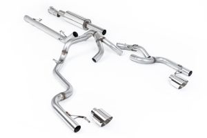  Dual Outlet - Road+ Resonated with GT-115 Polished Tips