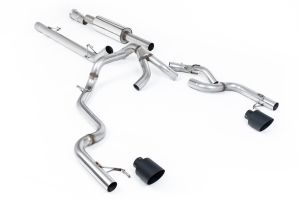  Dual Outlet - Road+ Resonated with GT-115 Cerakote Black Tips