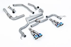  Road+ System. Burnt Titanium Tips.