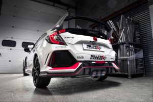  Non-Resonated Race with 3 x Burnt Titanium GT-100 Trims