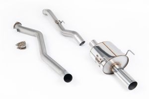  Non-Resonated Cat Back (Louder) with Single Wall 3.5' Polished Tip