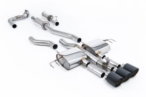  Cat Back Resonated with 3 x JET-115 Carbon Trims
