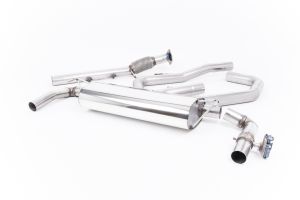  Cat Back with GPF Delete Pipe - with Cerakote Black GT-115 Trims