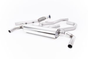 Cat Back with GPF Delete Pipe - with Burnt Titanium GT-115 Trims