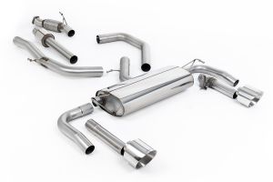  Resonated Valved Catback with GT-139 Polished Trims