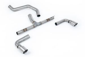  Non-Resonated System with GT-90 Brushed Titanium Tips (OE Requires cutting)