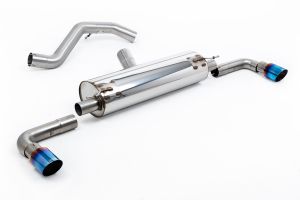  Resonated System with GT-90 Burnt/Blue Titanium Tips (OE Requires cutting)