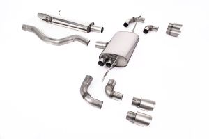  OPF/GPF Back System with GT-90 Titanium Trims - ECE Approved