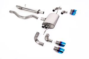  OPF/GPF Back System with GT-90 Burnt Titanium Trims - ECE Approved