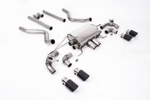  OPF/GPF Back Non-Resonated Valved System (Louder) with Quad JET-90 Carbon Trims
