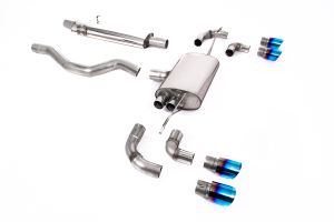  OPF/GPF Back System with GT-90 Burnt Titanium Trims - ECE Approved