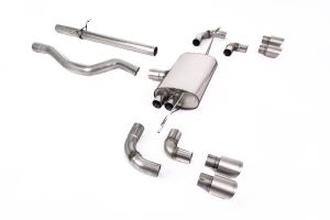  OPF/GPF Back System Non Resonated (Louder) with GT-90 Titanium Trims
