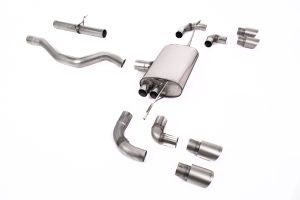  OPF/GPF Back System Non Resonated (Louder) with GT-90 Titanium Trims