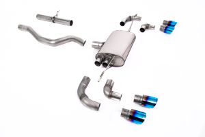  OPF/GPF Back System Non Resonated (Louder) with GT-90 Burnt Titanium Trims