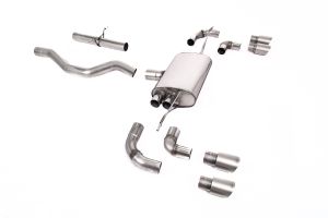  OPF/GPF Back System Non Resonated (Louder) with GT-90 Titanium Trims