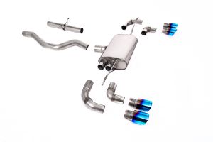  OPF/GPF Back System Non Resonated (Louder) with GT-90 Burnt Titanium Trims