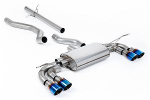  OPF/GPF Back System Non Resonated (Louder) with GT-90 Burnt Titanium Trims