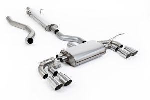  OPF/GPF Back System with GT-90 Polished Trims - ECE Approved