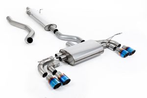  OPF/GPF Back System with GT-90 Burnt Titanium Trims - ECE Approved